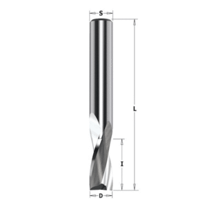 Solid Carb upcut f ALU/PVC S 8x20x60 Z2