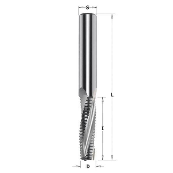 Fræsitönn S8 42mm CNC