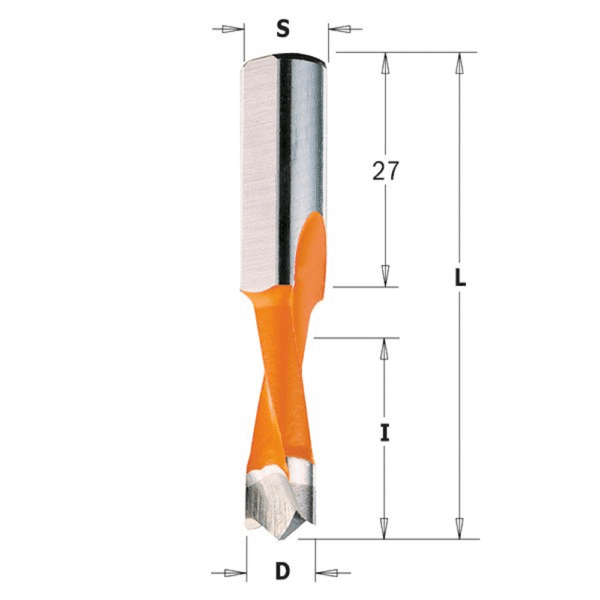 X-treme Dowel Dr D=5x57,5mm S=10 RH 2