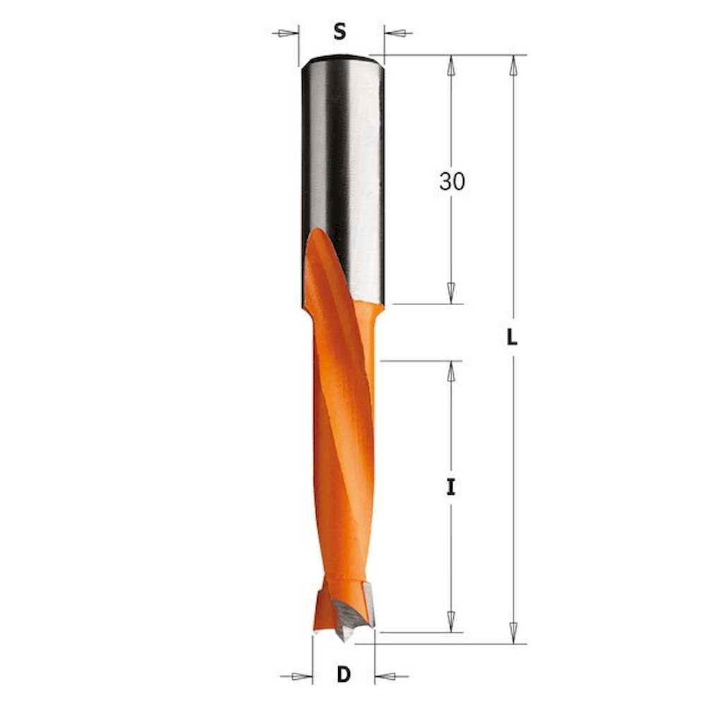 CMT Bor S=10 LH 6x35x70 mm