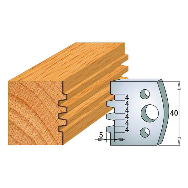 PAIR LIMITORS 40x4mm