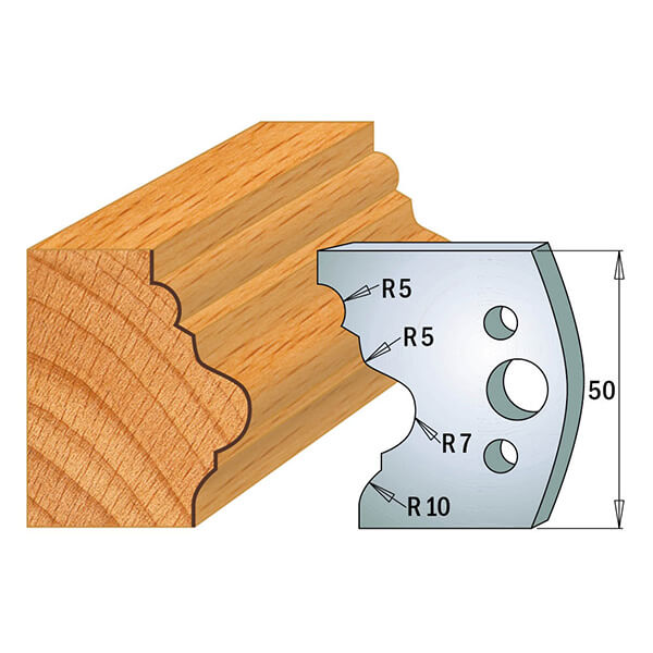 PAIR LIMITORS 50x4mm