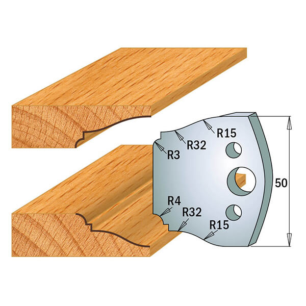 PAIR LIMITORS 50x4mm