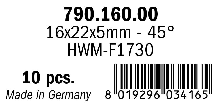 HW-HC EDGE ROUDING REPLACEABLE KNIFE 45