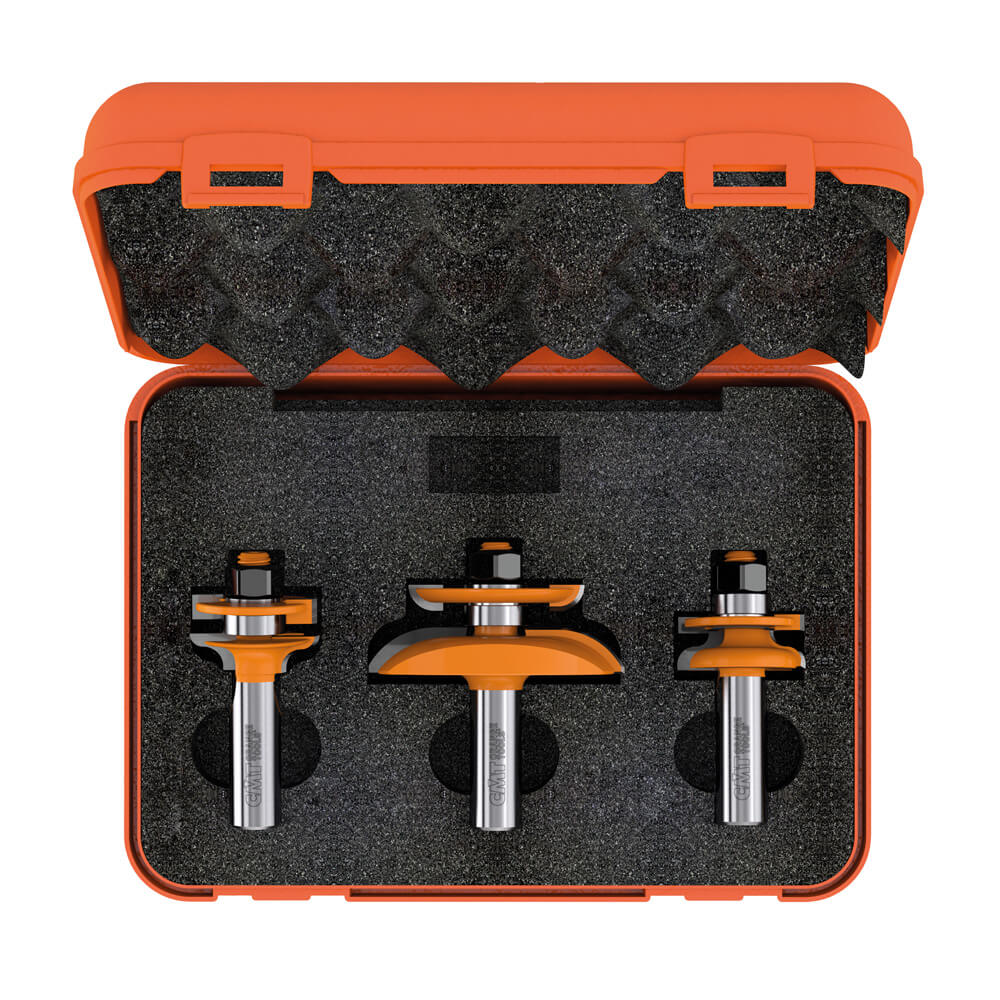 Raised panel sets with backcutter