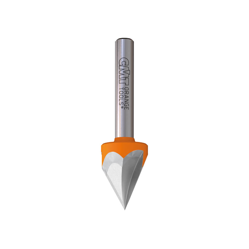 Handfræsitönn 1/4" 1/2" 60°