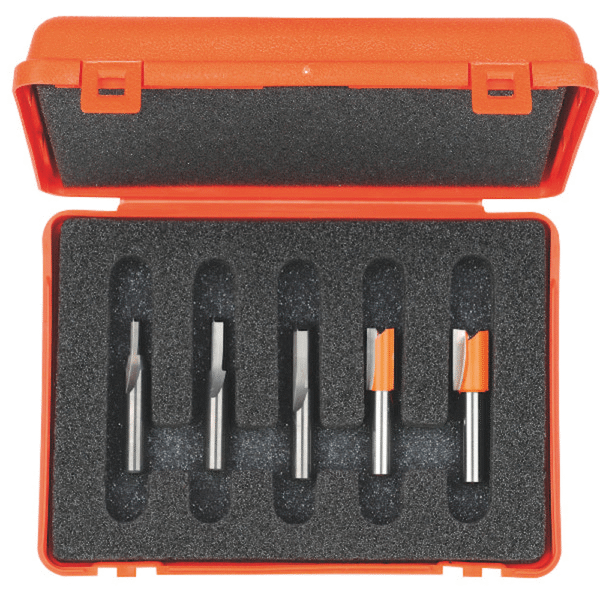 CMT fræsitannasett. 4,6,8,10,12mm