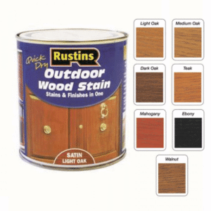 Rustins Wood stain satin dark oak 1ltr
