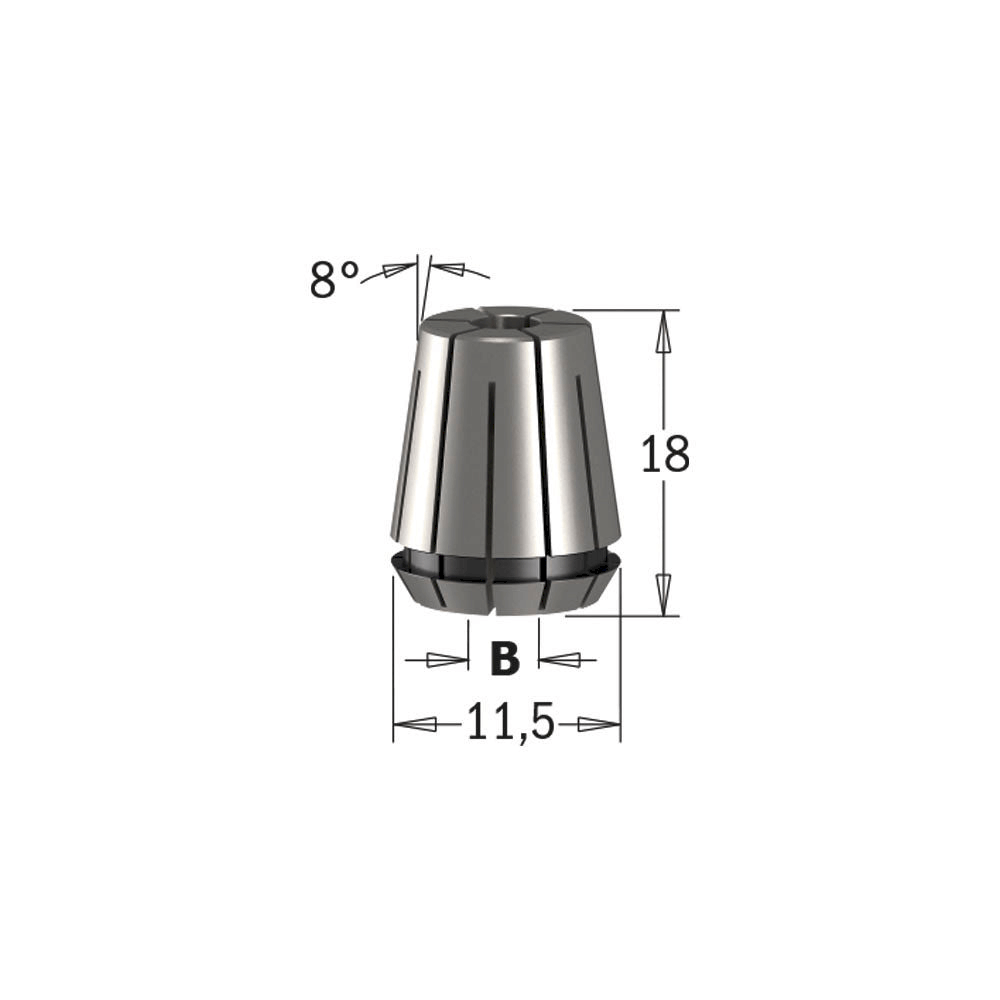 collet ER11 08mm