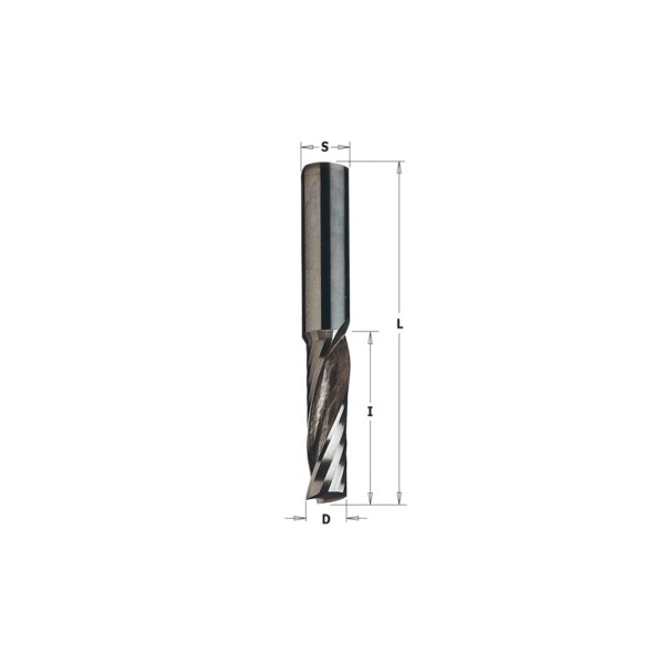CMT fræsitönn spiral S10  10x32x70 Z1