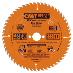 Sagarblað 80x10 Z36 Fine finish CMT